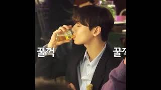 Cha Eun Woo and his drinking He's forced but cute