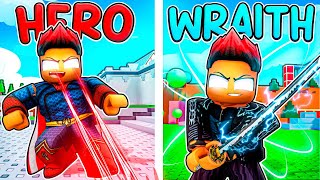 KUASA HERO VS WRAITH! (Roblox Malaysia)