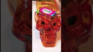 🍭Opening Skull Goodies #halloween #asmr