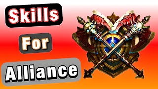 Alliance Skills: Are they worth doing?!