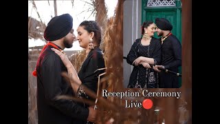 Reception Ceremony Harmeet singh with Mehakpreet Kaur/ Sanju click Art. M.7696551921