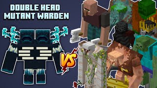 New Mutant Warden vs All mutant creatures - Mutant warden vs all Mutant mobs