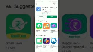 Cash Pal instant personal loan app 2021 | today new loan | instant new loan | no salary slips