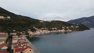 Πτήση στο λιμάνι της Ιθάκης- Flight over port of Ithaca Island of Greece 26-11-2022 7:58 am