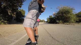 One wheel/ Rad Rover Cruise Puddingstone Reservoir