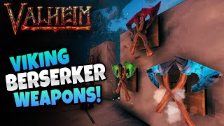 NEW Berserker Weapons! Valheim Ashlands is out NOW on PTB!