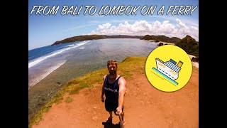 Taking the kapal laut to Lombok from Bali 🇮🇩