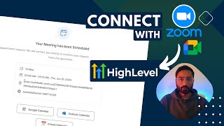 Connect Zoom With Go High Level Account and Generate Automatic Meeting Link | Step by Step Guide