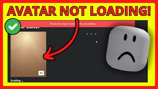 How To Fix Avatar Not Loading in Roblox Profile - Easy FIX 2024