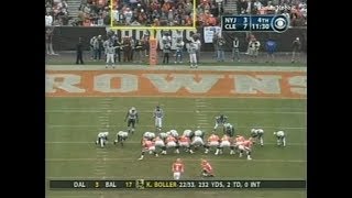 Phil Dawson vs Jets - 2004