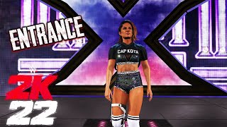 WWE 2K22 Dakota Kai Full Entrance - NXT Takeover 31 Arena