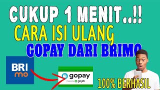 ✅ Cara top up Gopay Lewat Brimo terbaru || Top Up Gopay di BRIMO 2023