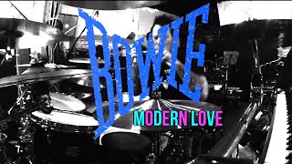 DAVID BOWIE - Modern Love (drum cover)