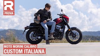 Moto Morini Calibro 2025 | La prova della moto custom di media cilindrata: pregi e difetti