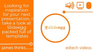 Looking for inspiration  for your next presentation, I take a look at Slideegg