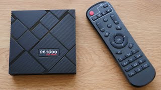 Android Smart Tv box pendoo x10 max Unboxing & Hands On