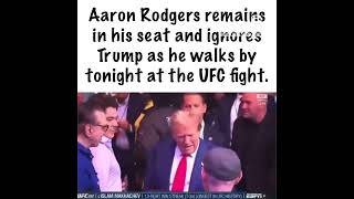 Aaron Rodger’s ignores Donald Trump #donaldtrumpnews #aaronrodgers