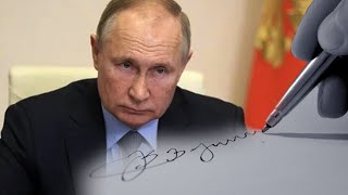 How to sign Putin's Signature