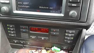 Кондиционер на Бмв е39. Air conditioning for BMW E39.