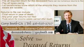 Clearance-certificate-death-canada.ca - Legal Responsibilities in Toronto