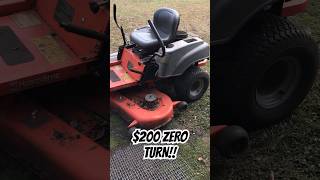 ZERO TURN FOR $200 #mechanic  #repair #lawnmower