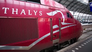 Amsterdam to Antwerp on Eurostar Thalys train in first class