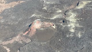 Geldingadalir Volcano Helicopter Video #3  Iceland