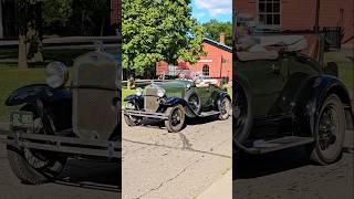 1930 Ford Model A Drive By Engine Sound Old Car Festival Greenfield Village 2024