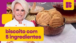 Biscoito de AMENDOIM com farinha de ROSCA! | Ana Maria Braga | Mais Você