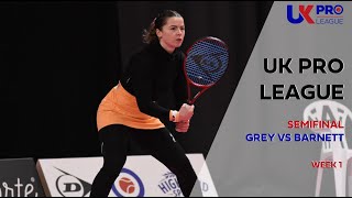 UK Pro League Week 1 Women's Semi-final - Grey vs Barnett