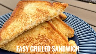 Easy Grilled Sandwich |Bread Cheese Sandwich