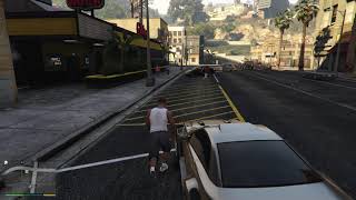 Gta 5 Michael disappears in thin air...? #gta 5 #Michael