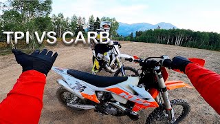 Ktm 300 TPI VS CARBURATED 300 // WHICH IS BETTER?