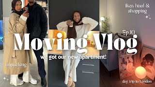 WEEKLY VLOG ♡| Ep.10: moving into our new apartment, Ikea shopping, day trip to London + MORE!!!