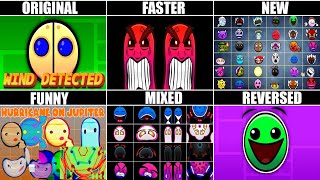 Geometry Dash All Custom FIRE IN THE HOLE But everyone Is ALL New Different Versions