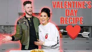 VALENTINE'S DAY RECIPE ❤️ EASY & AMAZING CHICKEN PASTA!! | MORE SEASONING!