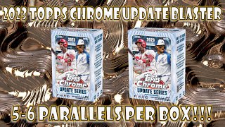 FIRST LOOK AT SOME RETAIL - 2023 Topps Chrome Update Blasters