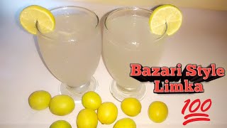 Bazari Style Limka | Summer Speacial | Limka Soda | Recipe By Quick & Easy Kitchen