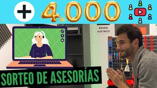 MÁS de 4000 gracias!!  🙏 😊, SORTEO 🍀 y Nuevo estudio 🎬