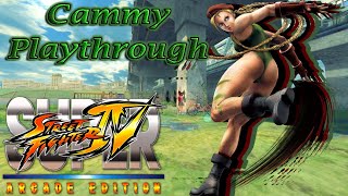 [RGP] Super Street Fighter IV: AE - Cammy (Hardest Playthrough)