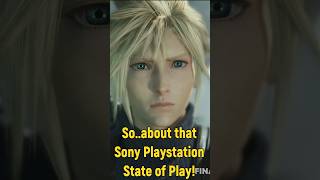 So...about that Sony Playstation State of Play #ps5 #ps5games #shorts #stateofplay2024