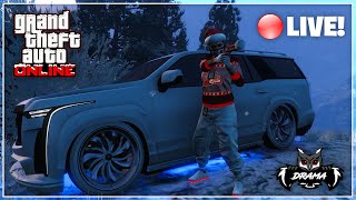 🔴 Late Night GTA Online - Snow Leaving Soon! New Years Update & More! Come Chill!