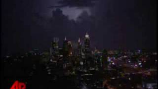 A powerful storm swept through Atlanta Wednesday evening...