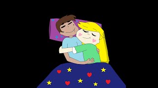 Star and Marco Cuddling Speed draw