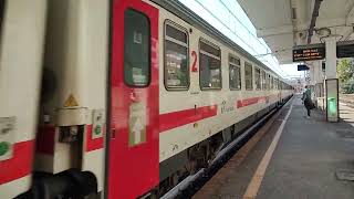 FS IC train arrives in Formia-Gaeta