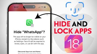 Lock & Hide Apps in iOS 18! Secure Your iPhone (Hindi)