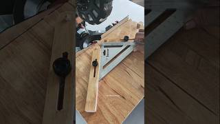 #diy How to make a precise 45 degree cutting gauge #tools #woodworking #tips #woodwork