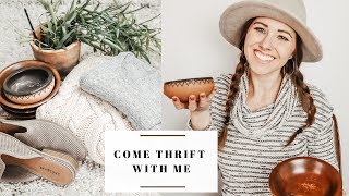 Thrifting My Pinterest - Fall Trends - Come Thrift With Me-Home Decor & Fashion