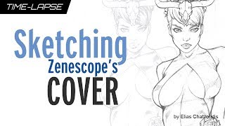 Sketching Zenescope's Cover "Taurus"