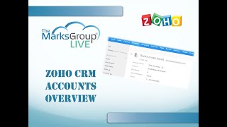 Zoho CRM Accounts Overview